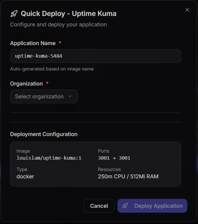 Navigate to database section