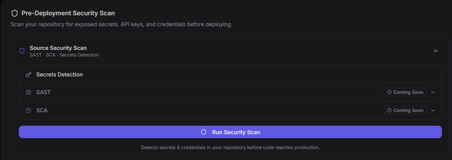 Navigate to database section